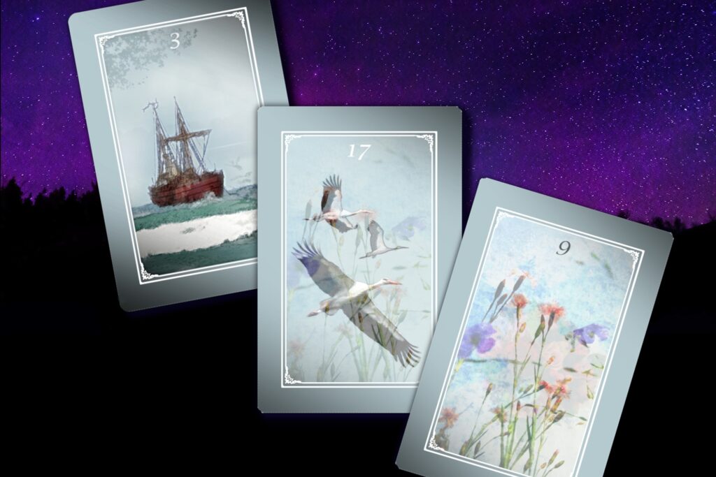 Clara Insight eigenes Lenormand-Deck "My mystic Memories"